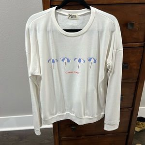 Show me your mumu capri, Italy sweatshirt